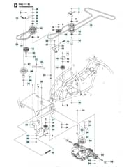 Husqvarna R 111B5 - Transmission