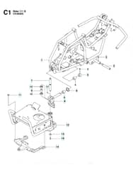 Husqvarna R 111B - Chassis & Enclosures