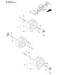 Husqvarna R 111B - Wheels & Tyres