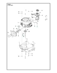 Husqvarna R 112C5 - Engine
