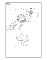 Husqvarna R 112C - Engine