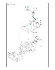 Husqvarna R 112IC - Frame