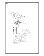 Husqvarna R 112IC - Seat