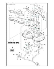 Husqvarna R 115B - 94cm Cutting Deck
