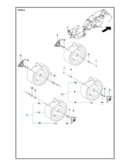 Husqvarna R 115B - Wheels & Tyres
