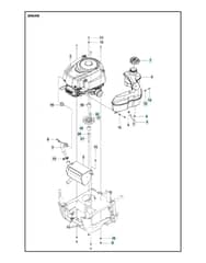 Husqvarna R 115C - Engine