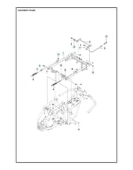 Husqvarna R 115C - Frame