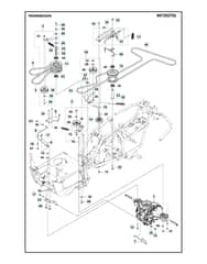 Husqvarna R 115C - Transmission 2