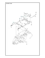 Husqvarna R 120S - Frame