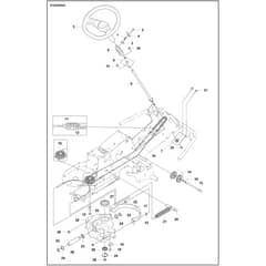 Husqvarna R 200iX - 970649901 - Steering