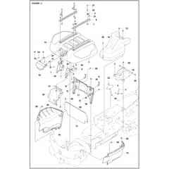 Husqvarna R 200iX - 970649901 - Cover 01