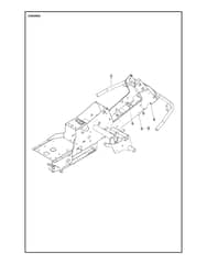Husqvarna R 214 - Chassis & Frame