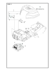 Husqvarna R 214 - Cover
