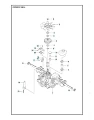 Husqvarna R 214 - Transmission