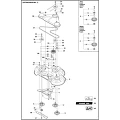Husqvarna R 214C - 970519401 - 94Cm Cutting Deck 02