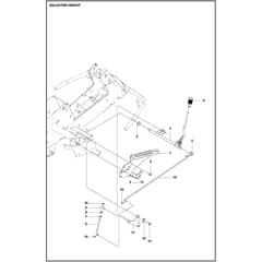 Husqvarna R 214C - 970519401 - Height Adjustment