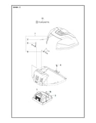 Husqvarna R 214TC - Cover