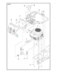 Husqvarna R 214TC - Engine