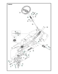 Husqvarna R 214TC - Steering