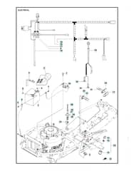 Husqvarna R 216 - Electrical