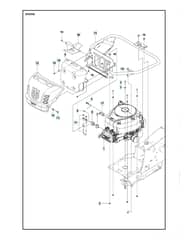 Husqvarna R 216 - Engine
