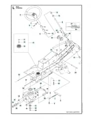 Husqvarna R 216 - Steering 2