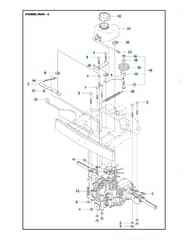 Husqvarna R 216T AWD - Chassis Rear 2