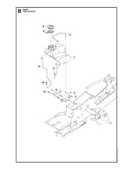 Husqvarna R 220T - Fuel System