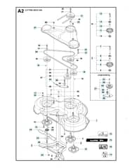 Husqvarna R 316T AWD - 94cm Cutting Deck 2