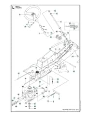 Husqvarna R 316T - Steering 2