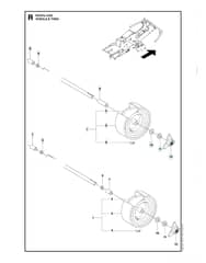 Husqvarna R 316TS AWD - Wheels & Tyres