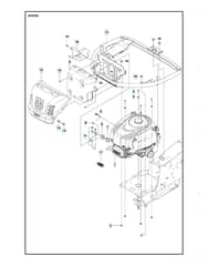 Husqvarna R 318 - Engine