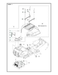 Husqvarna R 318X - Cover