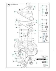Husqvarna R 320 AWD - 94cm Cutting Deck 2