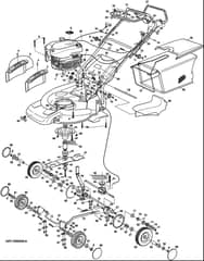 Hayter Ranger 3 In 1 - 436E (436E290000001 - 436E290999999) - Main Assembly
