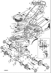 Hayter Ranger 53 AD 4 Speed - 399D (399D260000001 - 399D260999999) - Main Assembly