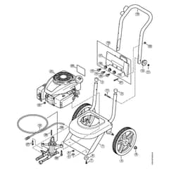 Genuine Stihl RB200 / A - Chassis