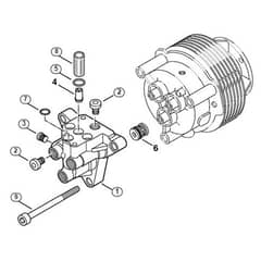 Genuine Stihl RB301 / C - Valve block