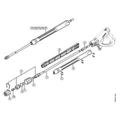 Genuine Stihl RB302 / F - Spray lance/wand