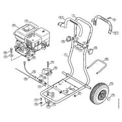 Genuine Stihl RB402 / A - Chassis