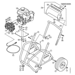 Genuine Stihl RB600 / A - Chassis