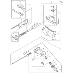 Makita RBC2110 - String Trimmer - Power Tool 01 Diagram