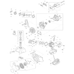 Makita RBC411U - Brush Cutter - Power Tool 03 Diagram