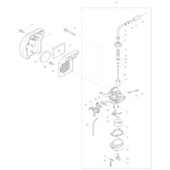 Makita RBC411U - Brush Cutter - Power Tool 04 Diagram