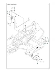Husqvarna RC 320TS AWD - Height Adjustment