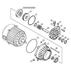 Genuine Stihl RE106 K - 4719 / B - Pump