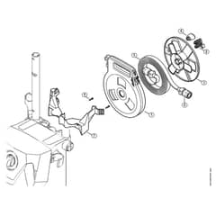 Genuine Stihl RE109 / K - Flat hose with reel  06/2019