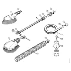 Genuine Stihl RE115 K / F - Tools, Extras