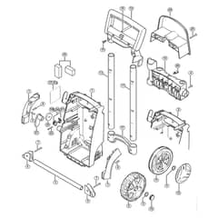 Genuine Stihl RE128 PLUS / C - Chassis