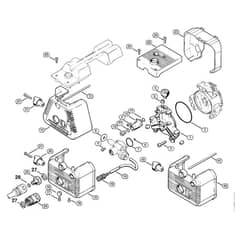 Genuine Stihl RE240 K / E - Pump cover
